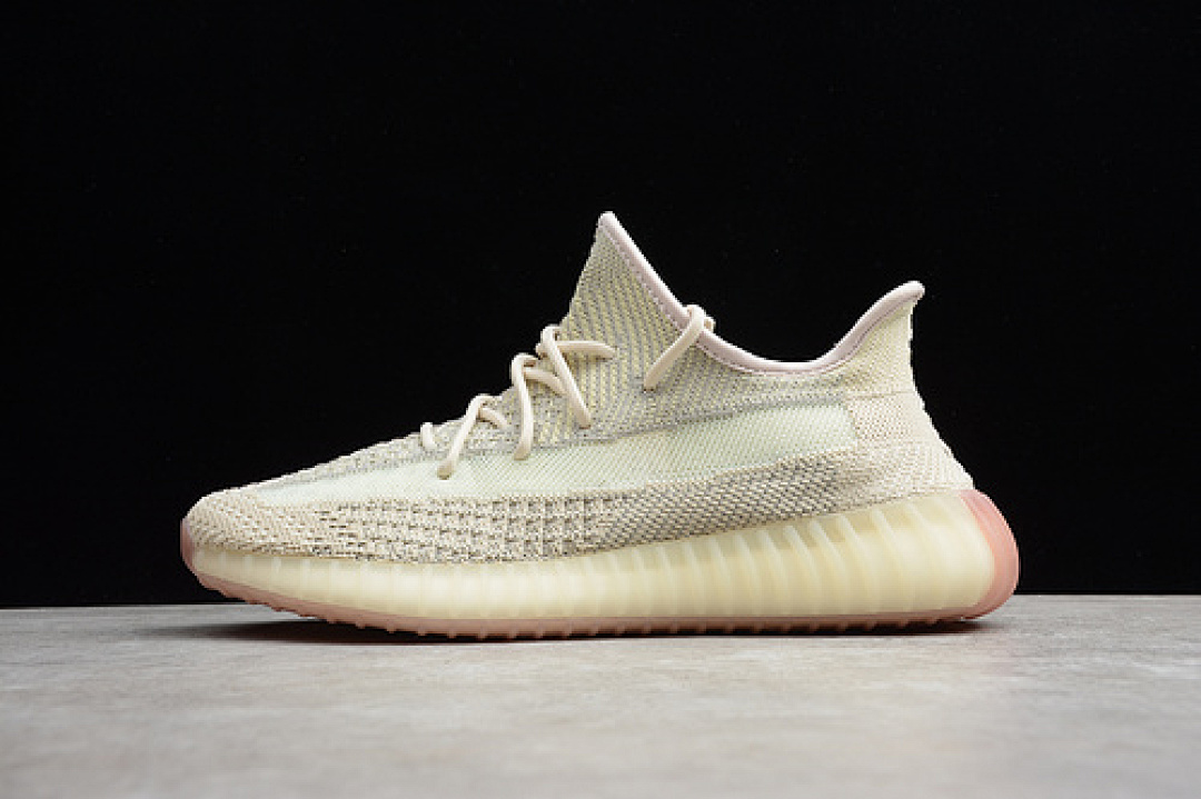 Adidas [71-68-79]-[FW5318]-[YEEZY BOOST 350 V2 CITRIN/CITRIN/CITRIN REFLECTIVE]-[UNISEX:36-46], photo 1