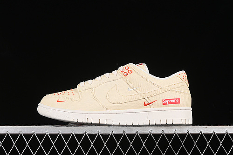 Nike SB DUNK LOW SUP WHITE/YELLOW/ORANGE · KK1888-001, photo 1