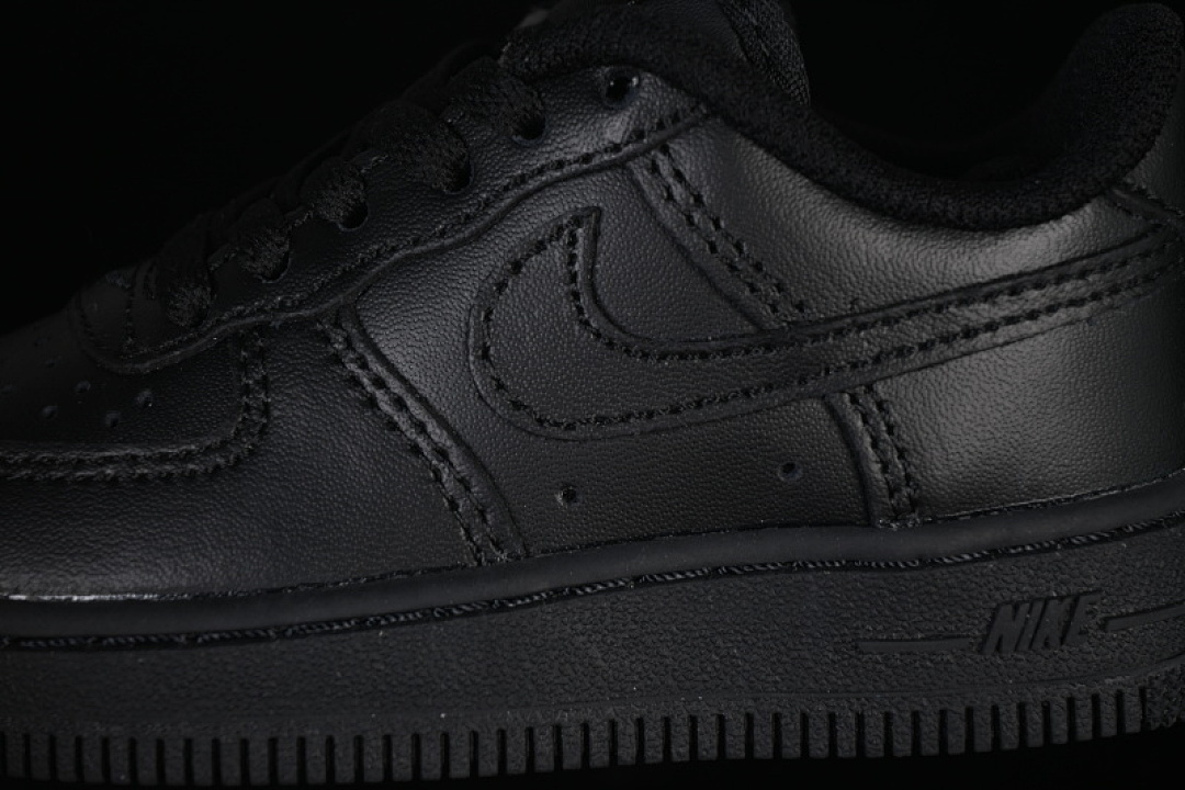 Nike [DH2925-001]-[AIR FORCE 1 07 CHILDREN'S SHOES OF VARIOUS SIZES BLACK/INKINESS]-[WOMAN:22-37.5] - Image 7
