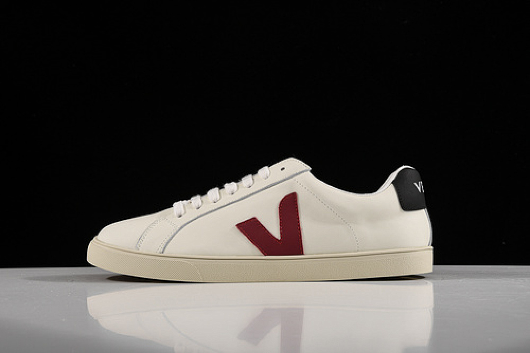 [VE*JA LEATHER EXTRA SNEAKERS WHITE/BLACK/RED]-[WOMAN:35-39]-[MAN:40-44], photo 1