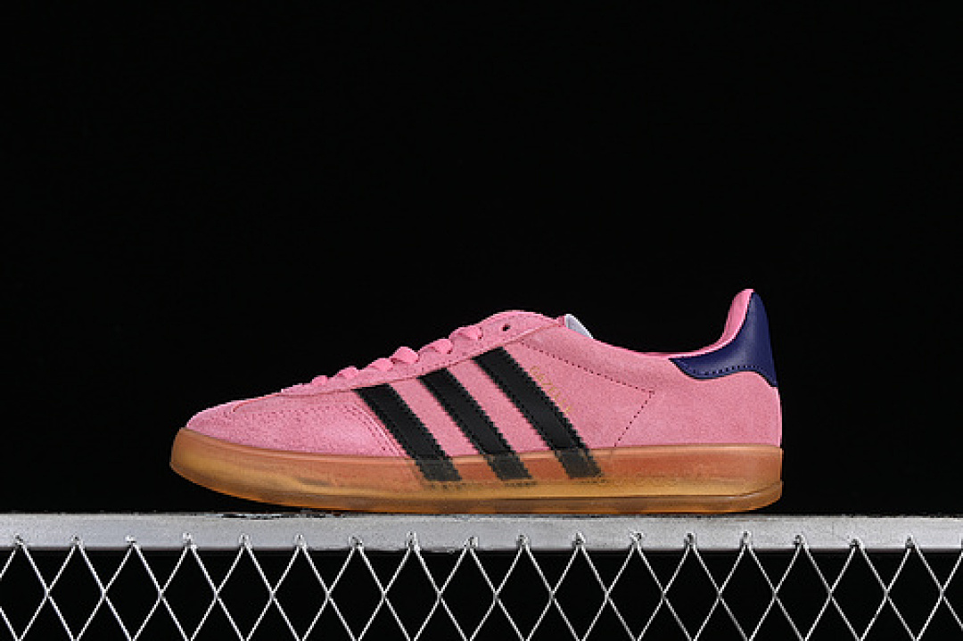 Purple [IE7002]-[ORIGINALS GAZELLE INDOOR BLISS PINK/CORE BLACK/COLLEGIATE PURPLE]-[UNISEX:35.5-45], photo 1