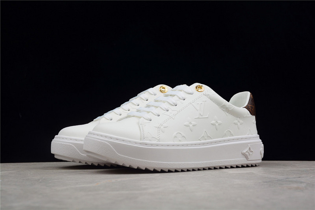 Louis Vuitton [L*V RIVOLI SNEAKERS WHITE/WHITE/BLACK]-[WOMAN:35-39] - Image 12