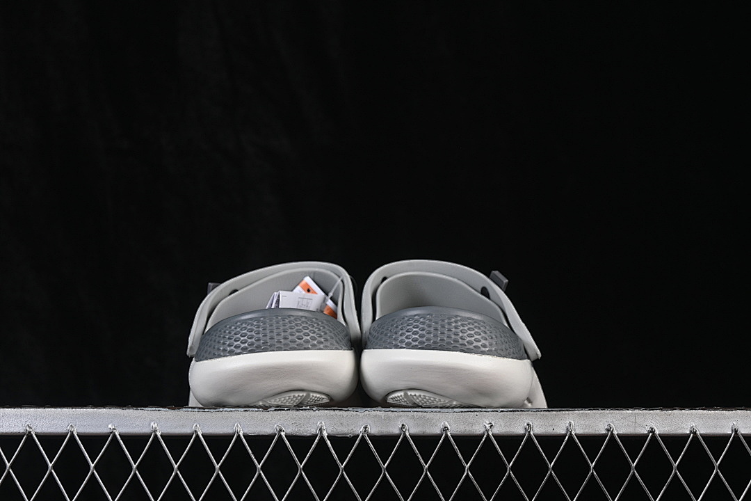 Crocs [LITERIDE 360 CLOG FASHIONABLE ROUND TOED DARK GRAY/GREY/WHITE]-[WOMAN:36-39]-[MAN:40-46] - Image 7
