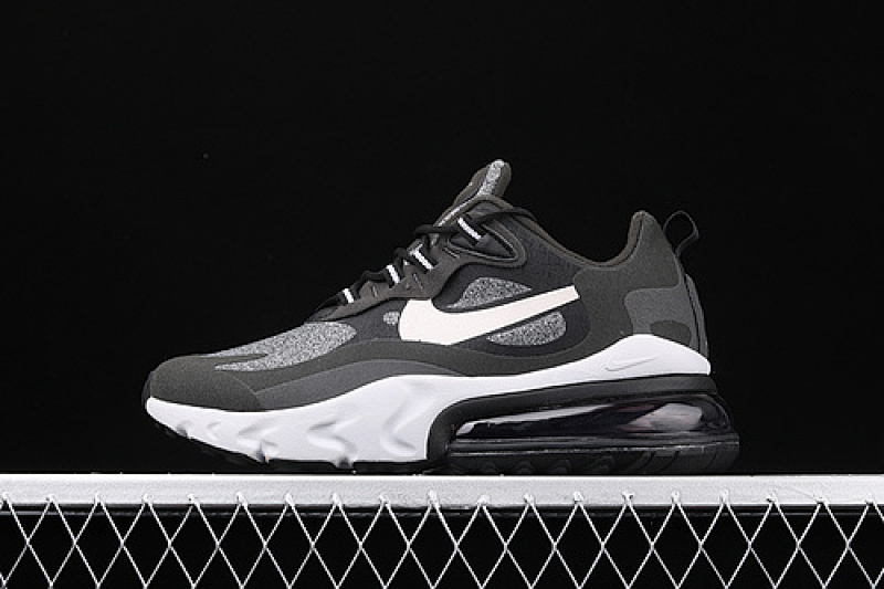 Nike AIR MAX 270 REACT OPTICAL BLACK/VAST GREY-OFF NOIR · AO4971-001, photo 1