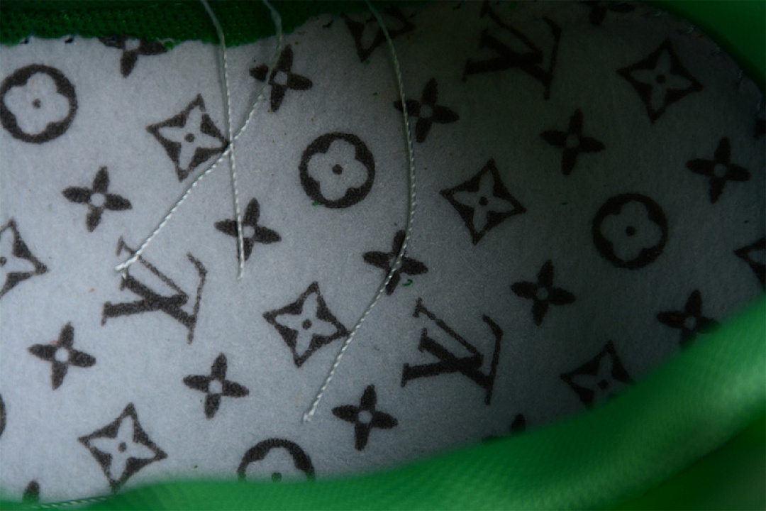Louis Vuitton [L*V TRAINER SNEAKER LOW GREEN/GREY/GREEN]-[MAN:38-45] - Image 4