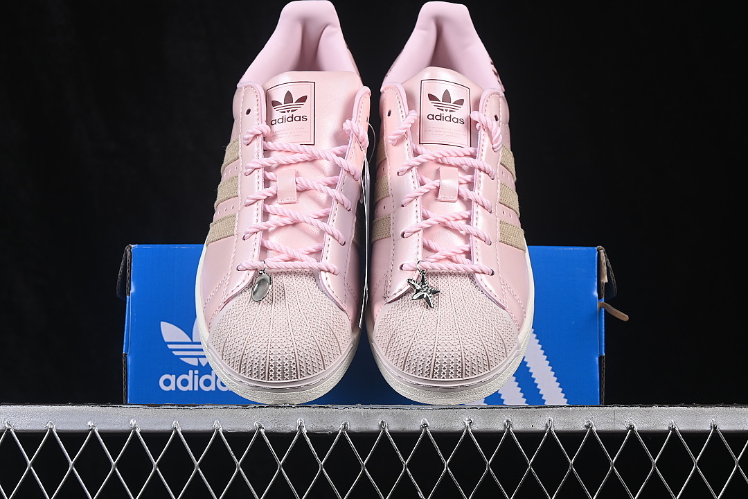 Unbranded [LB9764]-[SUPERSTAR II SHELL TOE CASUAL SNEAKERS PEARL LIGHT PINK/PINK]-[WOMAN:35-39]-[MAN:40] - Image 12
