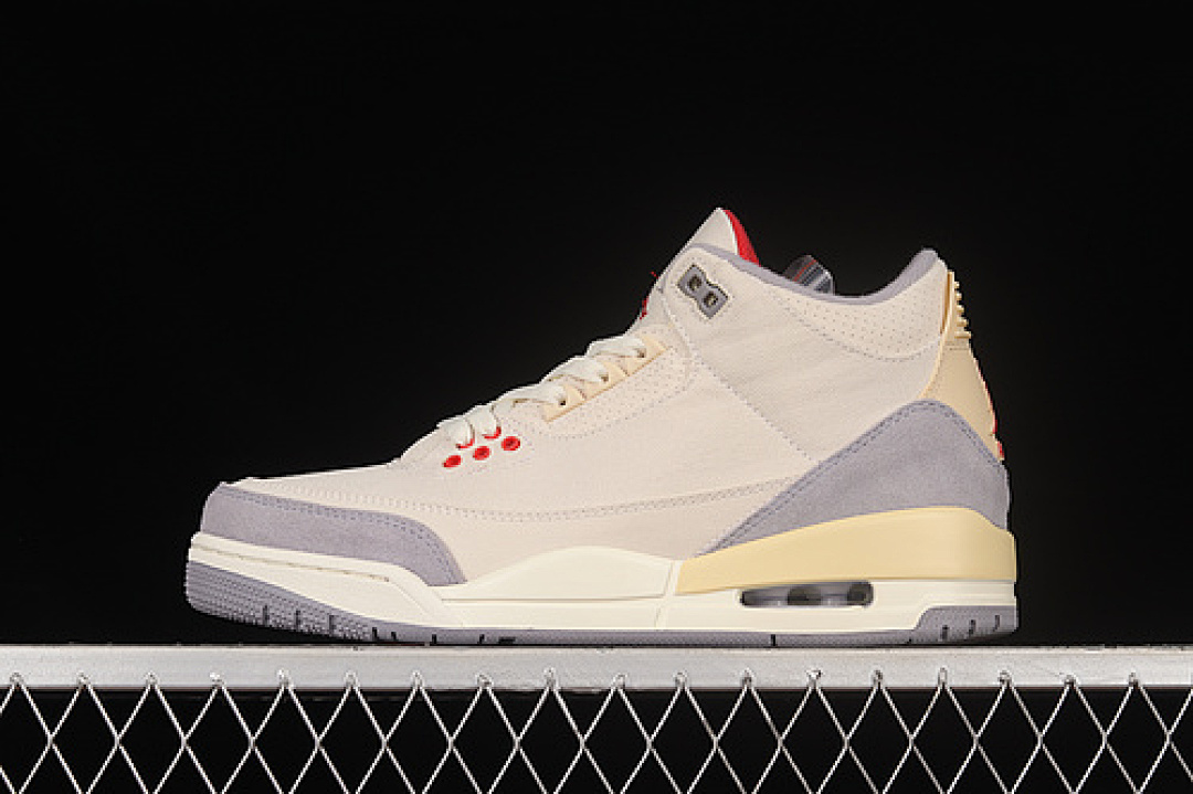 Jordan [DH7139-100]-[AIR JORDAN 3 RETRO SE MUSLIN/UNIVERSITY RED/CEMENT GREY/SAIL]-[MAN:40-47.5], photo 1