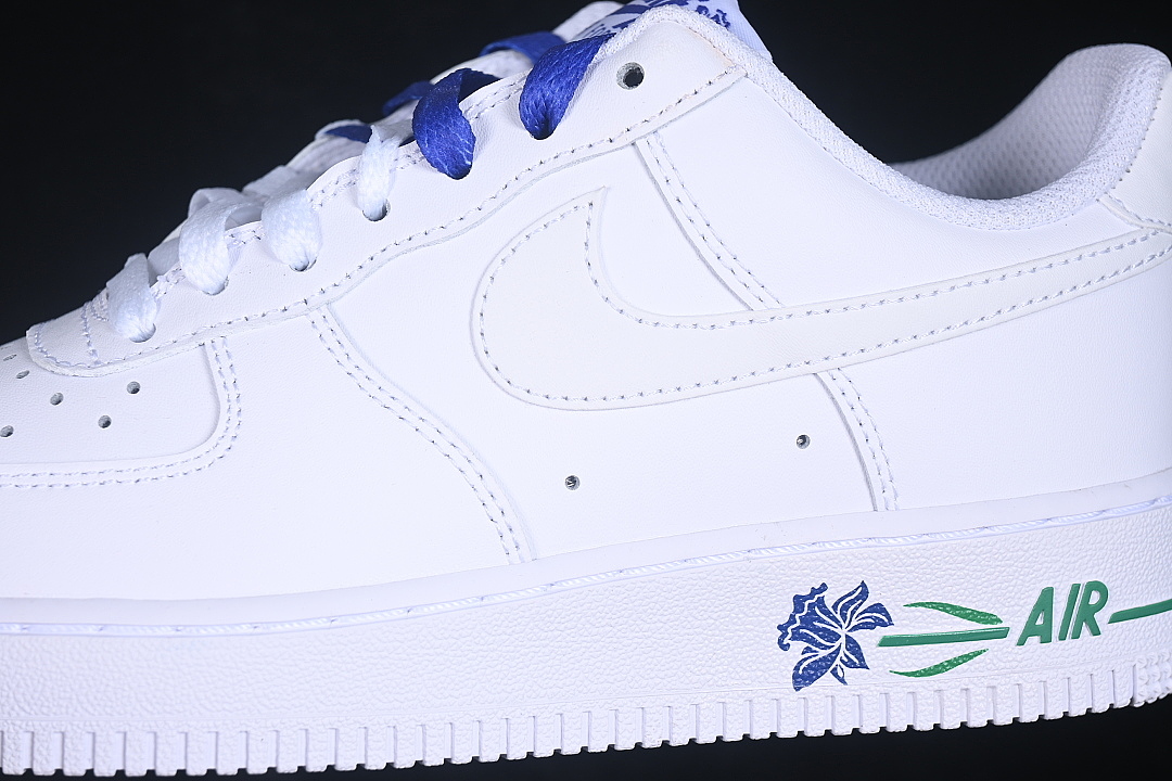 Nike [IF0498-101]-[AIR FORCE 1 LOW 07 SE WHITE/VIOLET/STADIUM GREEN]-[WOMAN:36-39]-[MAN:40-45] - Image 8