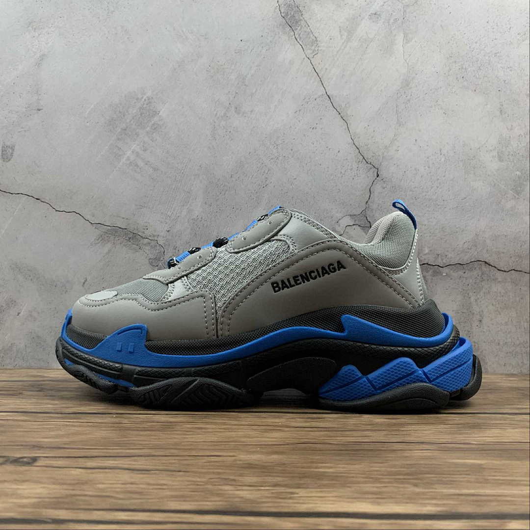 Unbranded [BA*LEN*CIAGA TRIPLE S DADSHOE DARK GREY/BLACK/BLUE]-[WOMAN:36-39]-[MAN:40-47], photo 1
