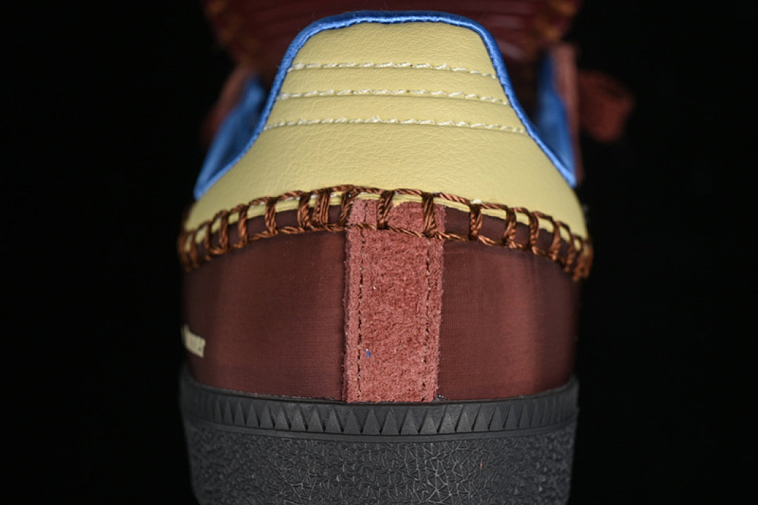 Adidas [IE0579]-[WALES BONNER SAMBA NYLON FOX BROWN/SANDY BEIGE/LUCKY BLUE]-[WOMAN:35-39]-[MAN:40-44] - Image 7