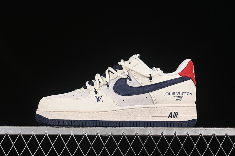 Nike Nike AIR FORCE 1 07 LOW LV WHITE/BLUE/RED · DM6868-083, photo 1