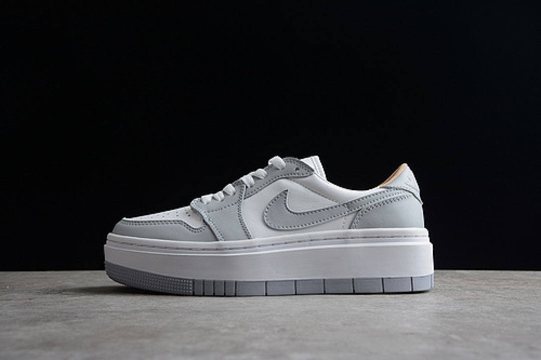 Jordan [DH7004-100]-[AIR JORDAN 1 ELEVATE LOW SE WHITE/WHITE/WOLF GREY]-[WOMAN:35.5-39]-[MAN:40-44.5], photo 1