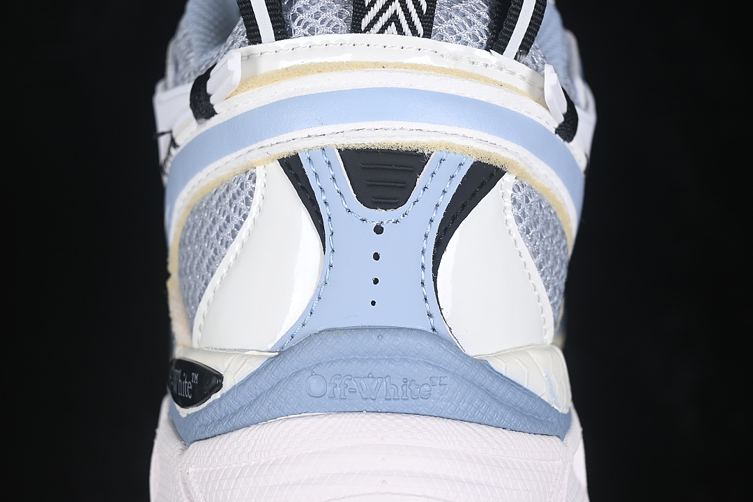 Unbranded [VIRGIL ABLOH CO BRANDED RETRO RUNNING SHOES LIGHT BLUE/WHITE]-[WOMAN:36-39]-[MAN:40-47] - Image 6