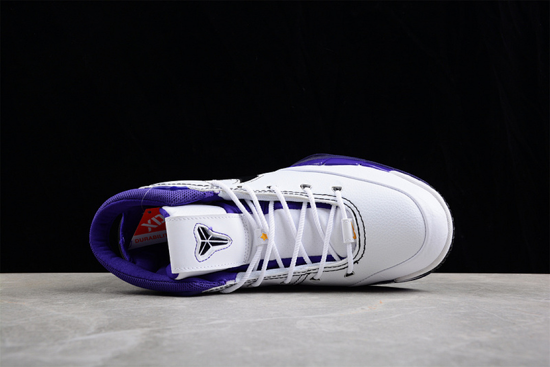 Nike [AQ2728-105]-[ZOOM KOBE 1 PROTRO 81 POINTS WHITE/BLACK/COURT PURPLE]-[MAN:40-46] - Image 11