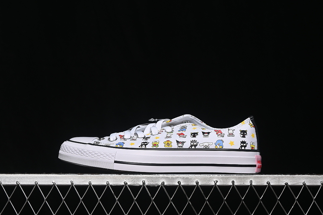 Unbranded [A17700C]-[HELLO KITTY X CASUAL SKATE SHOES WHITE/PURE WHITE]-[WOMAN:35-39.5]-[MAN:40-41], photo 1