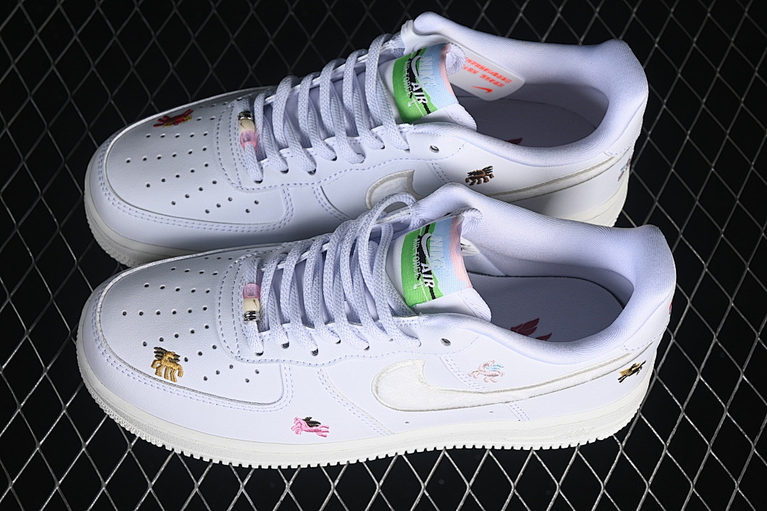 Nike [IQ1143-100]-[AIR FORCE 1 LOW SAIL/PHANTOM/TEAM CRIMSON]-[WOMAN:36-39]-[MAN:40-45] - Image 11