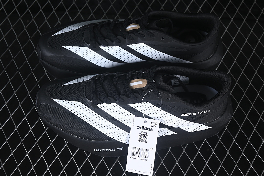 Adidas [JD7128]-[EVO 2 SL BREATHABLE RUNNING SHOES BLACK/INKINESS]-[WOMAN:36-39]-[MAN:40-45] - Image 10