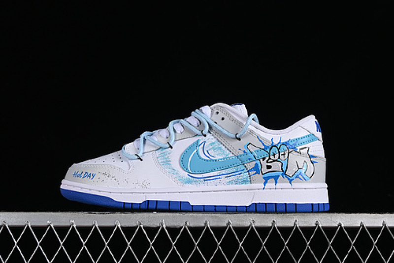Nike DUNK LOW SB SUMMIT WHITE/HYPER ROYAL · DV0831-104, photo 1