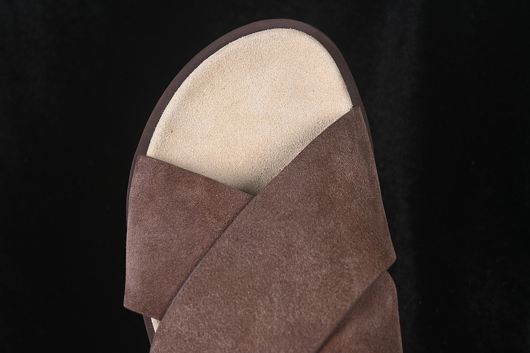 Unbranded [MZUSOLY327CAY70]-[BRUNELLO CUCINELLI FLIP FLOPS COFFEE/CHOCOLATE]-[WOMAN:39]-[MAN:40-45] - Image 7