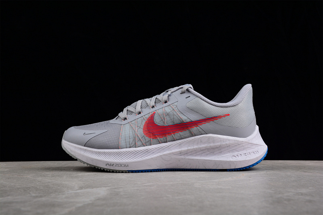 Unbranded [DW3419-004]-[ZOOM WINFLO 8 WHITE/GREY/RED]-[MAN:39-45], photo 1