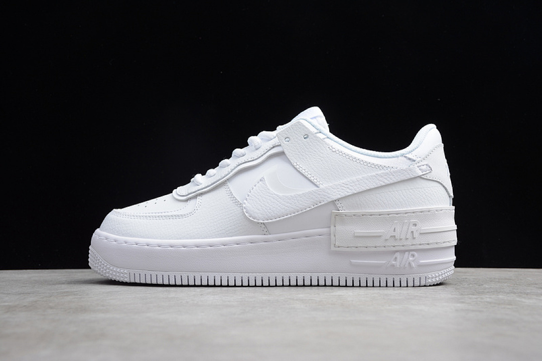 Nike [CI0919-100]-[GZ AIR FORCE 1 SHADOW WHITE/WHITE/WHITE]-[WOMAN:36-39]-[MAN:40-44], photo 1