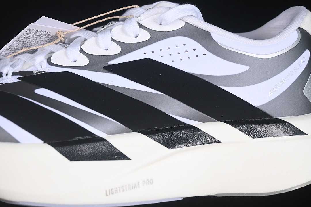 Adidas [KI4763]-[ULTRA LIGHT AND BREATHABLE RUNNING SHOES GREY/WHITE/BLACK]-[WOMAN:36-39]-[MAN:40-45] - Image 7