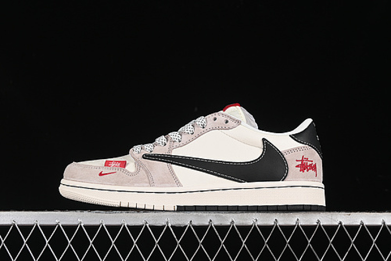 Jordan TRAVIS SCOTT X FRAGMENT DESIGN AIR Jordan 1 LOW OG SP BLACK/GREY/WHITE · SJ2068-131, photo 1