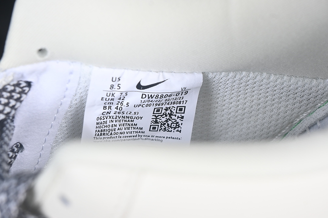 Nike [DW8806-019]-[AIR FORCE 1 07 LOW CASUAL SNEAKERS WHITE/GREY/RED]-[WOMAN:36-39]-[MAN:40-45] - Image 6