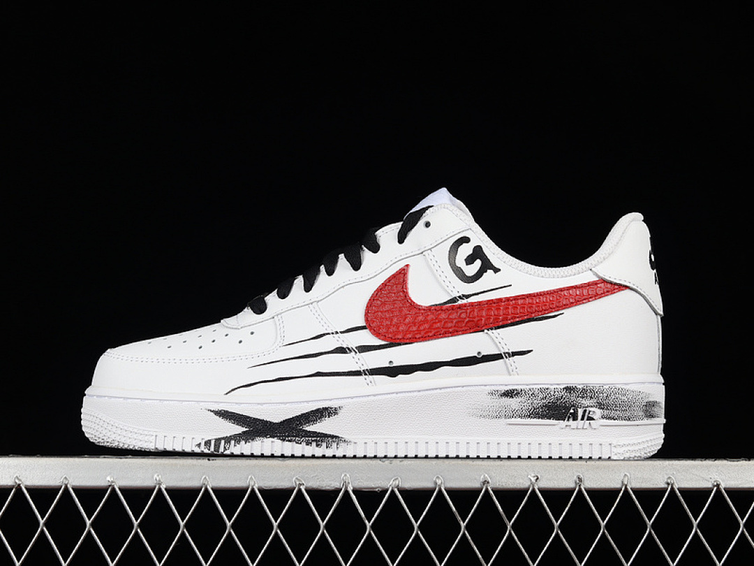 Nike [CW2288-111]-[AIR FORCE 1 LOW 07 WHITE/BLACK/RED]-[WOMAN:36-39]-[MAN:40-45], photo 1