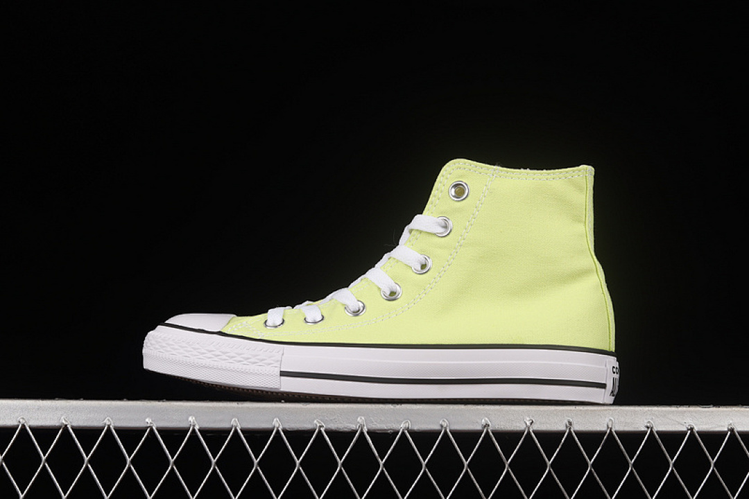 Converse [170154C]-[CHUCK TAYLOR ALL STAR SEASONAL COLOR HIGH TOP LT ZITRON/EGRET/BLACK]-[UNISEX:35-44], photo 1