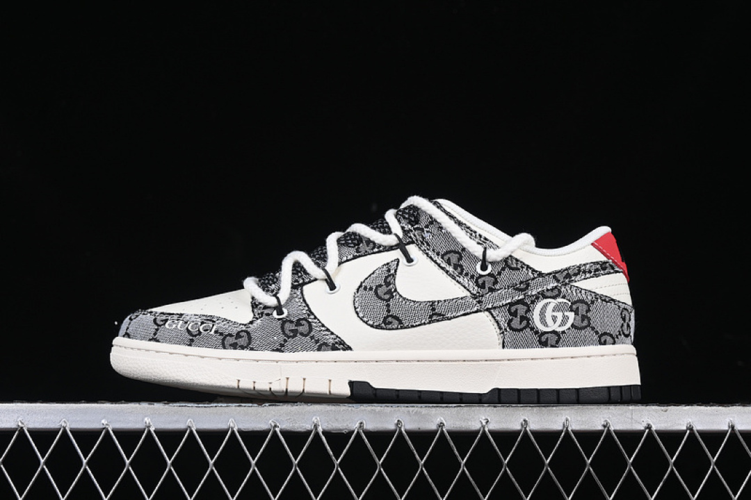 Unbranded [YX5066-215]-[SB DUNK LOW WHITE/GREY/RED]-[WOMAN:36-39]-[MAN:40-45], photo 1