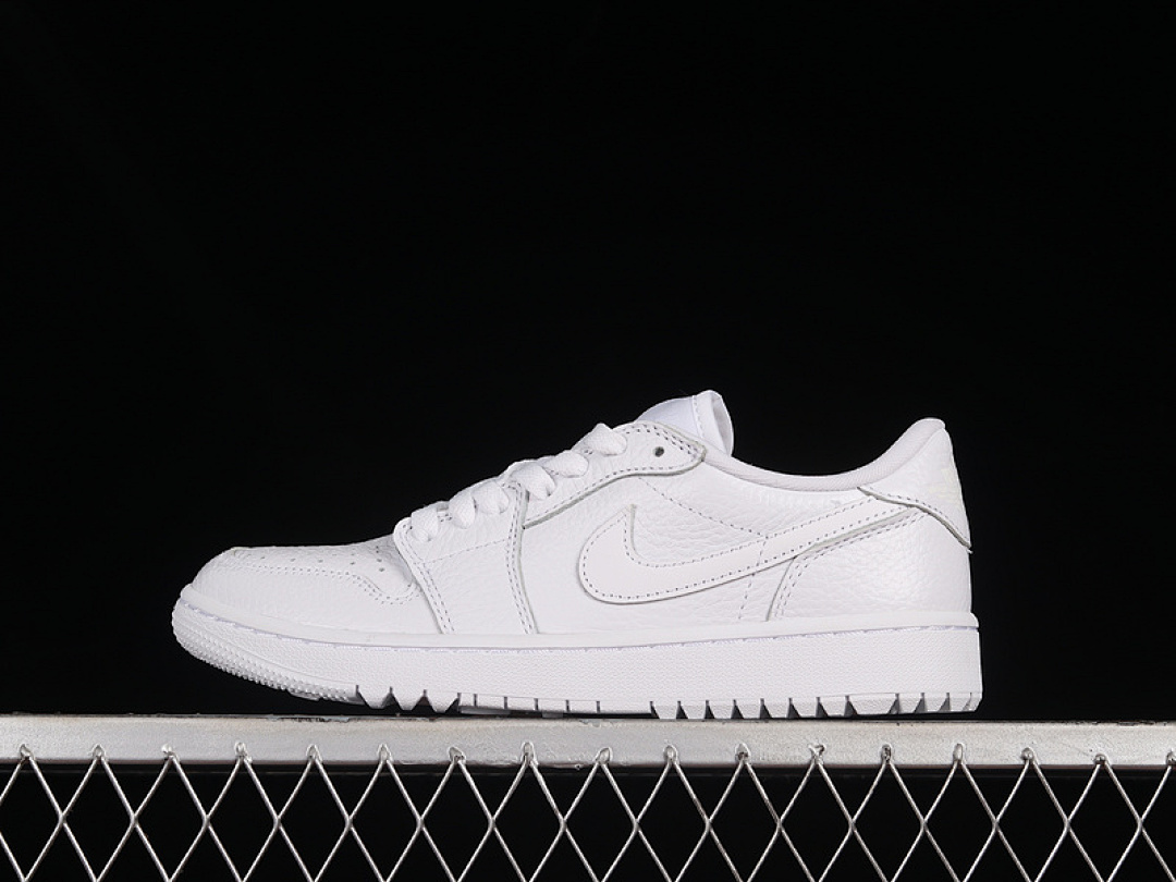 Jordan AIR Jordan 1 LOW GOLF WHITE/WHITE/WHITE · DD9315-101, photo 1
