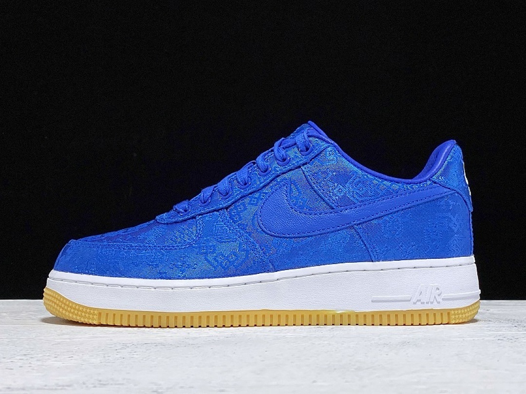 Nike [CJ5290-400]-[GET BLUE SILK CLOT X AIR FORCE 1 LOW UNIVERSITY BLUE/WHITE-GUM], photo 1