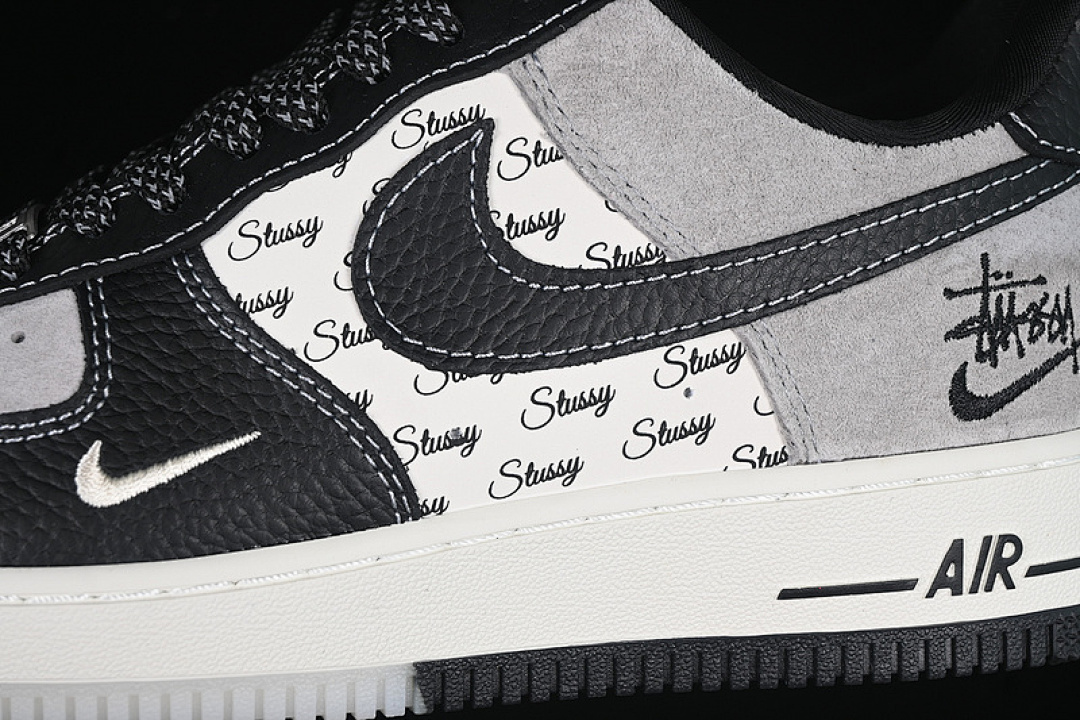 Nike [CH6336-518]-[AIR FORCE 1 07 LOW WHITE/GREY/BLACK]-[WOMAN:36-39]-[MAN:40-45] - Image 8