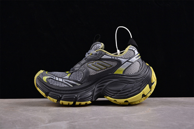 Balenciaga TRACK SNEAKER BLACK/YELLOW/SILVER · W2MV20511, photo 1