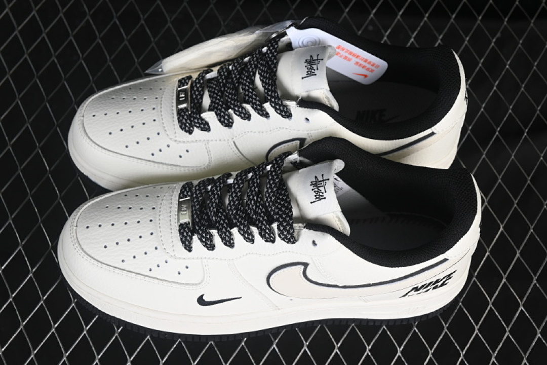 Nike [CS5288-047]-[AIR FORCE 1 07 LOW WHITE/BLACK]-[WOMAN:36-39]-[MAN:40-45] - Image 11
