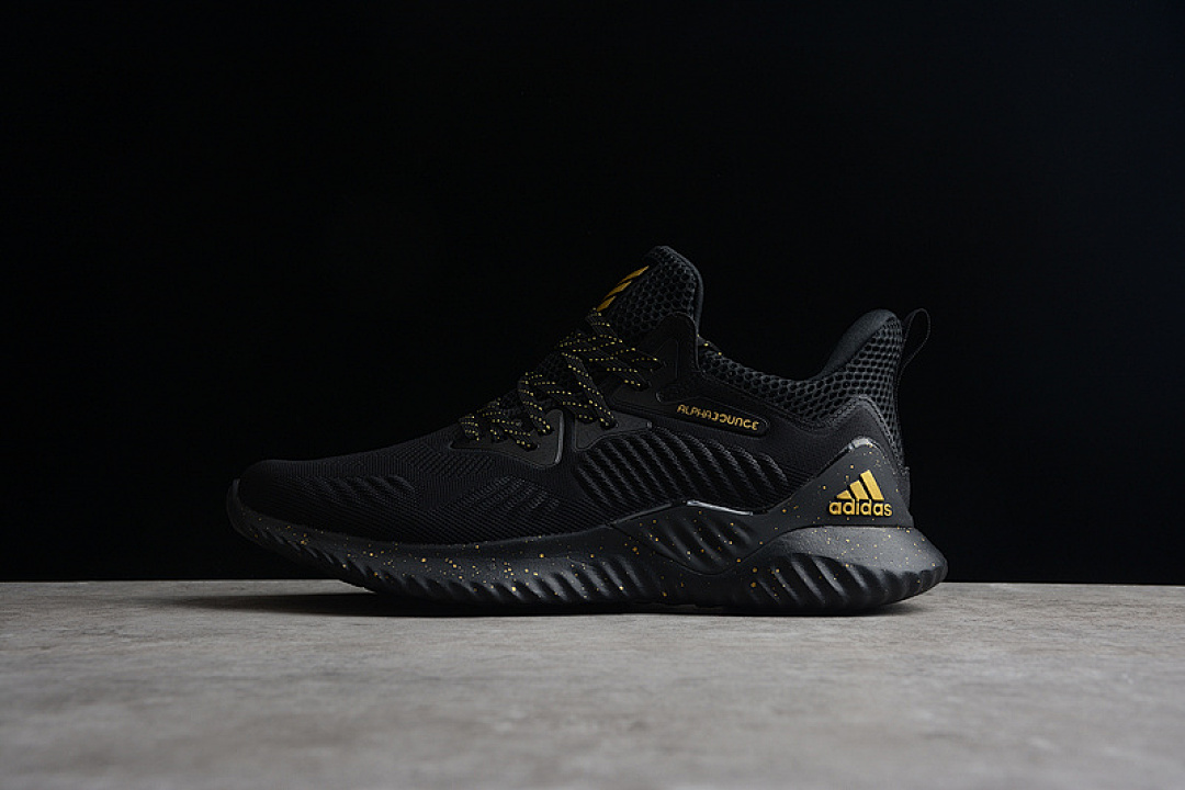 Unbranded [CG4768]-[ALPHABOUNCE BEYOND SHOES CORE BLACK/CORE BLACK/GOLD]-[MAN:39-45], photo 1