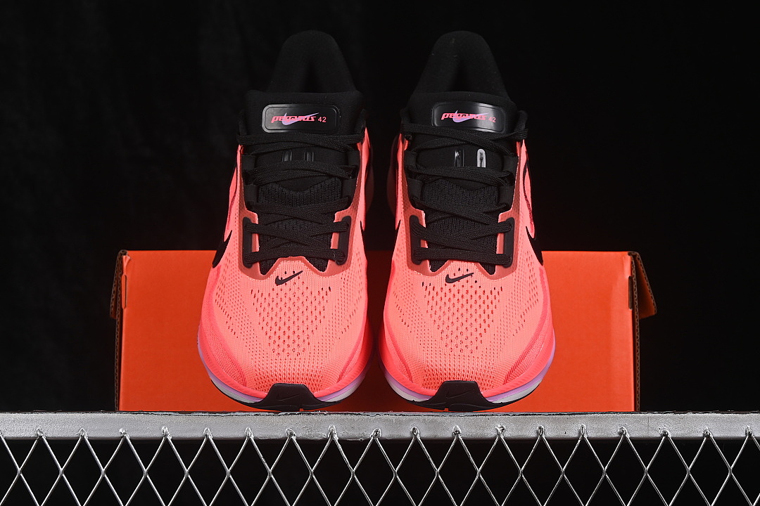 Nike [IB1881-602]-[AIR ZOOM PEGASUS 42 BREATHABLE SHOES PINK/WHITE/PURPLE]-[WOMAN:36-39]-[MAN:40] - Image 12
