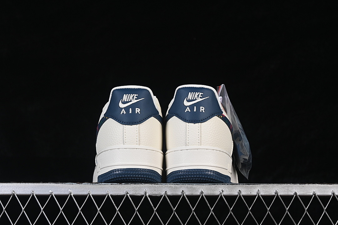 Nike [LD1999-005]-[AIR FORCE 1 07 LOW WHITE/NAVY BLUE]-[WOMAN:36-39]-[MAN:40-45] - Image 14