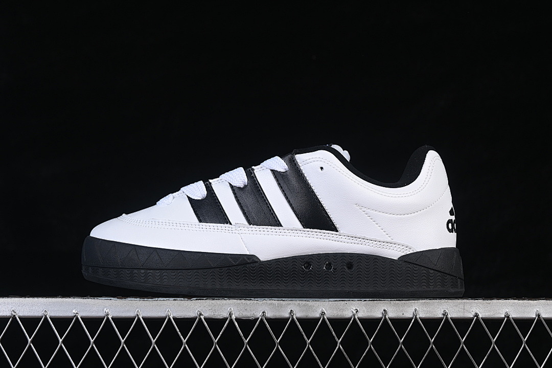 Unbranded [ID7717]-[ADIMATIC HOMMAGE FOOTWEAR WHITE/CORE BLACK/CORE BLACK]-[WOMAN:36-39]-[MAN:40-45], photo 1