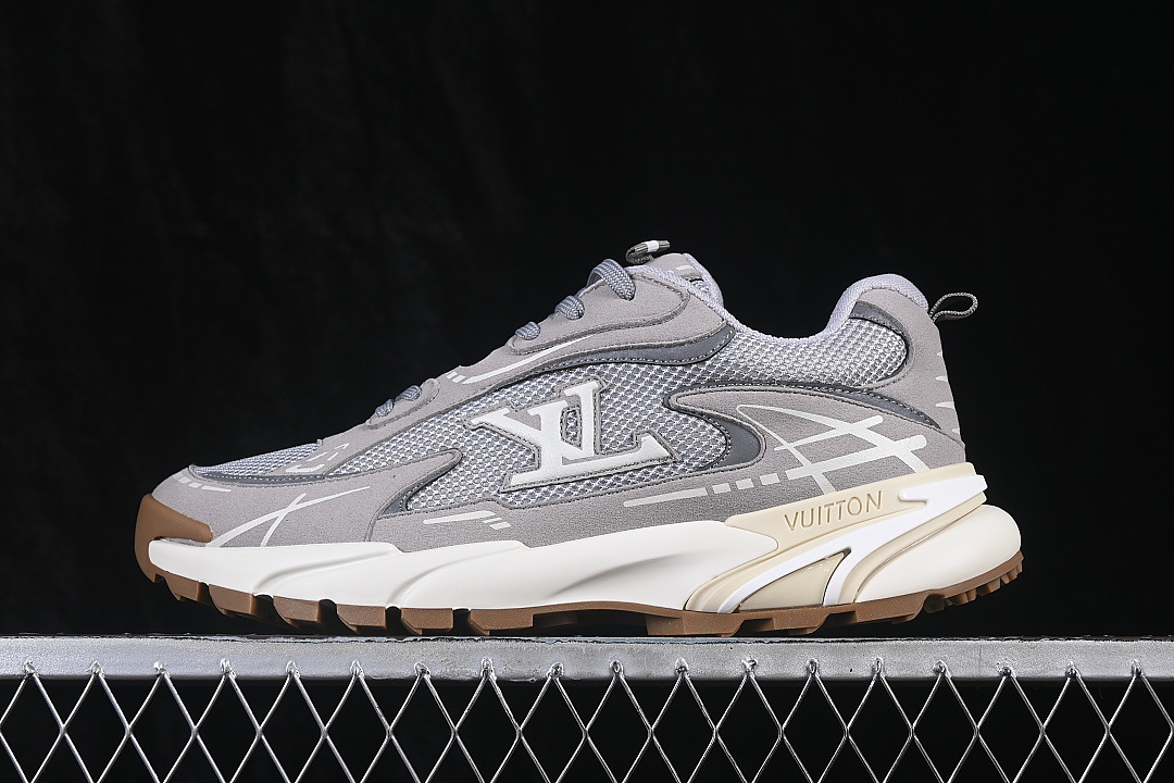 Unbranded [TATIC RUNNER FASHION TREND SPORTY CASUAL SHOES GREY/GREY/GREY]-[WOMAN:38-39]-[MAN:40-46], photo 1