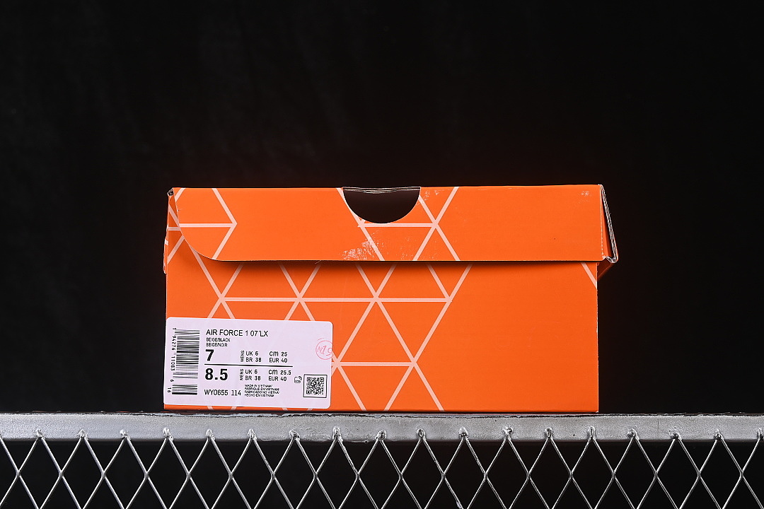 Nike [WY0655-114]-[AIR FORCE 1 07 LOW CASUAL SNEAKERS BLACK/WHITE]-[WOMAN:36-39]-[MAN:40-45] - Image 11