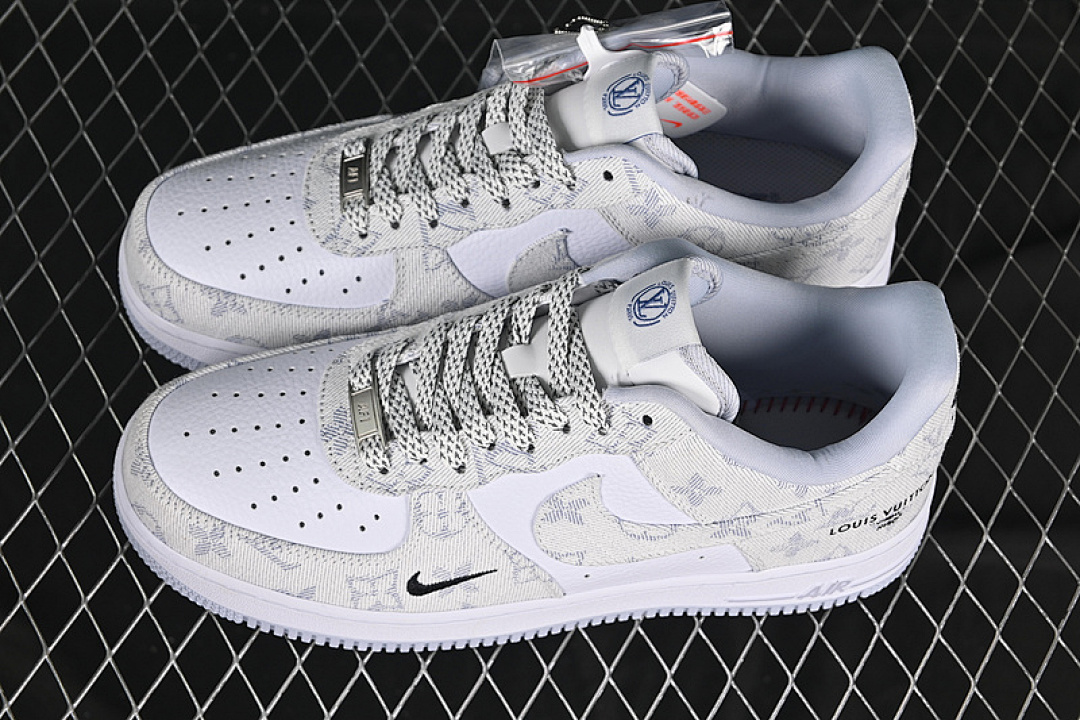 Nike [SC0601-552]-[AIR FORCE 1 07 LOW LV GREY/BLACK/WHITE]-[WOMAN:36-39]-[MAN:40-45] - Image 10