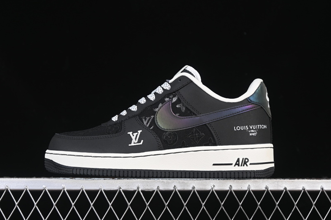 Nike [SC0601-573]-[AIR FORCE 1 07 LOW LV WHITE/BLACK]-[WOMAN:36-39]-[MAN:40-45] - Image 2