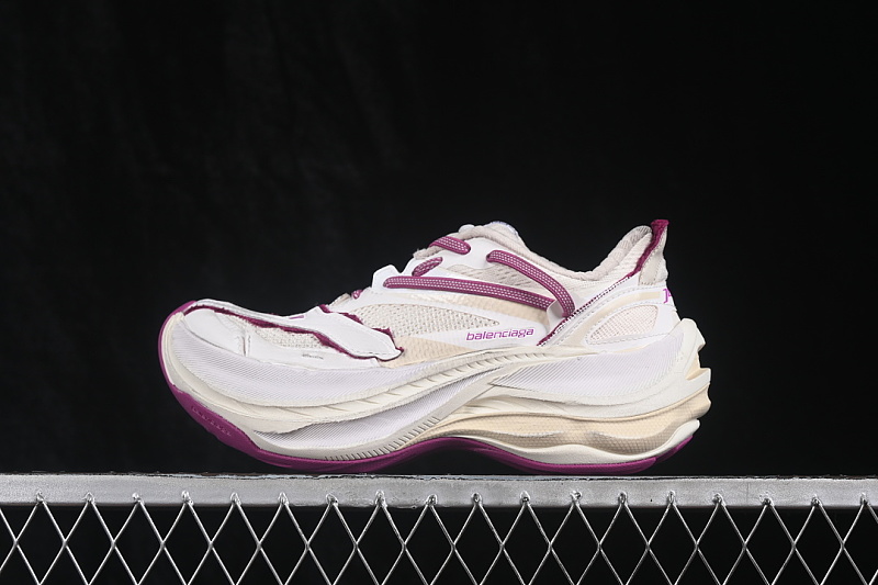 Purple THICK-SOLED LOW TOP DAD SHOES PURPLE/WHITE · WMRTN9150, photo 1