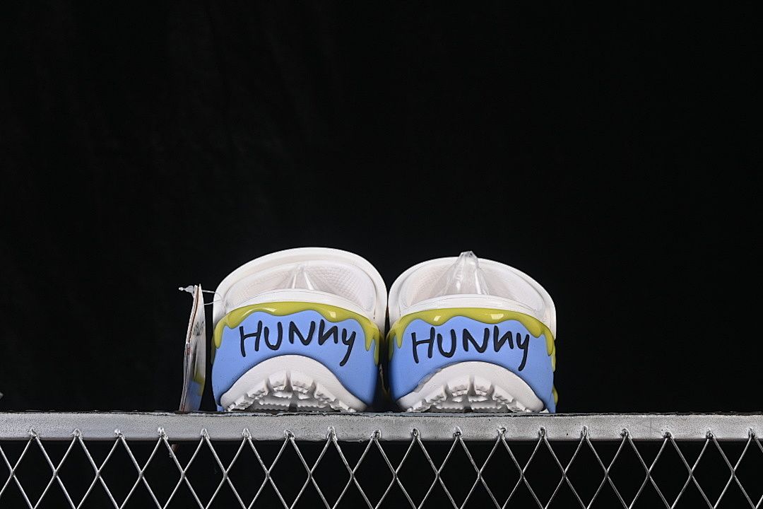 Crocs [ROUND-TOED THICK-SOLED SLIPPERS WHITE/YELLOW/BLUE]-[WOMAN:34-39]-[MAN:40] - Image 8