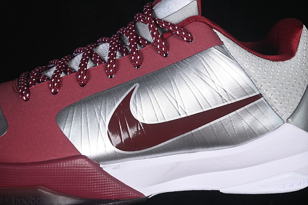Nike [IM0557-001]-[KOBE 5 PROTRO METALLIC SILVER/TEAM RED/WHITE]-[MAN:40-48.5] - Image 8