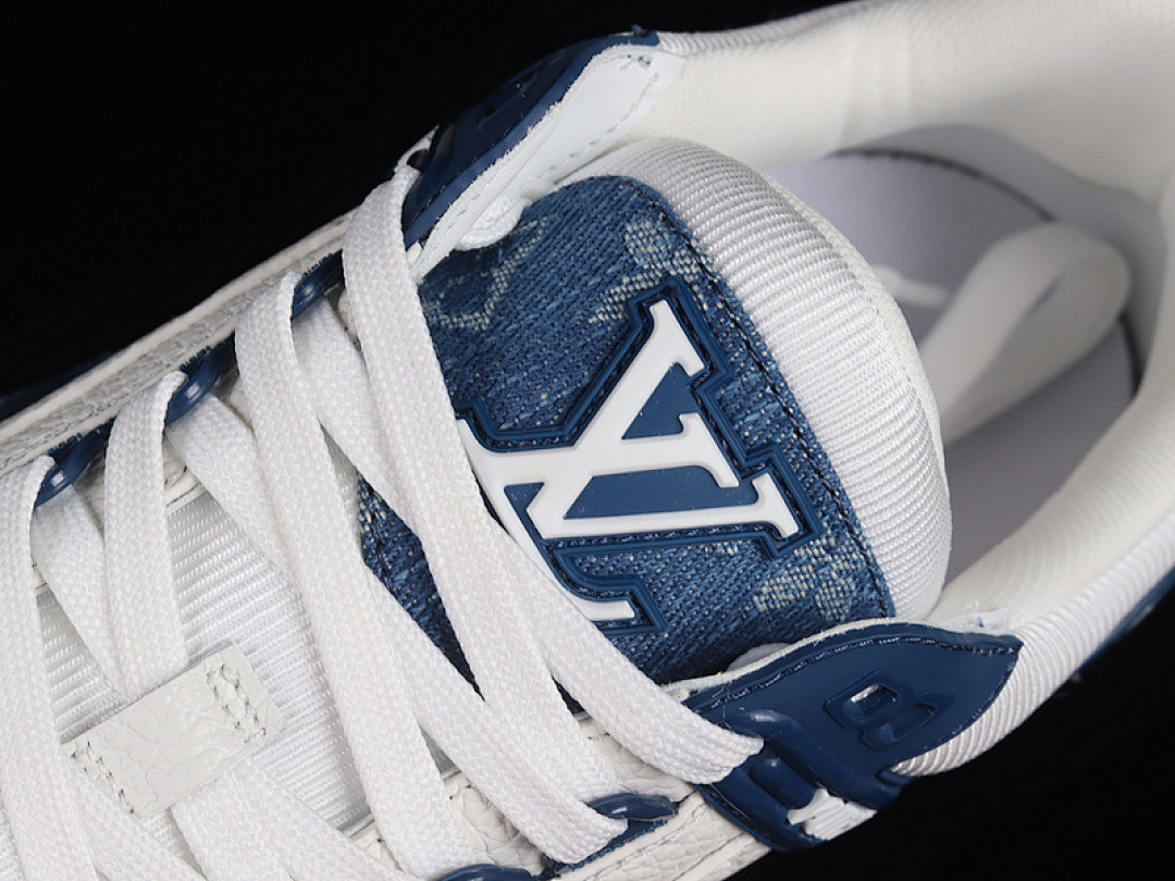 Louis Vuitton [L*V FASHION SNEAKERS NAVY BLUE/WHITE/NAVY BLUE]-[MAN:38-46] - Image 9