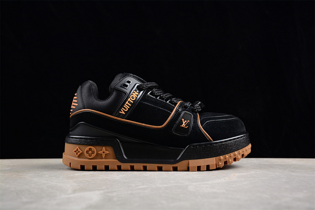Louis Vuitton [L*V TRAINER MAXI BLACK/BROWN]-[WOMAN:35-39]-[MAN:40-45] - Image 15