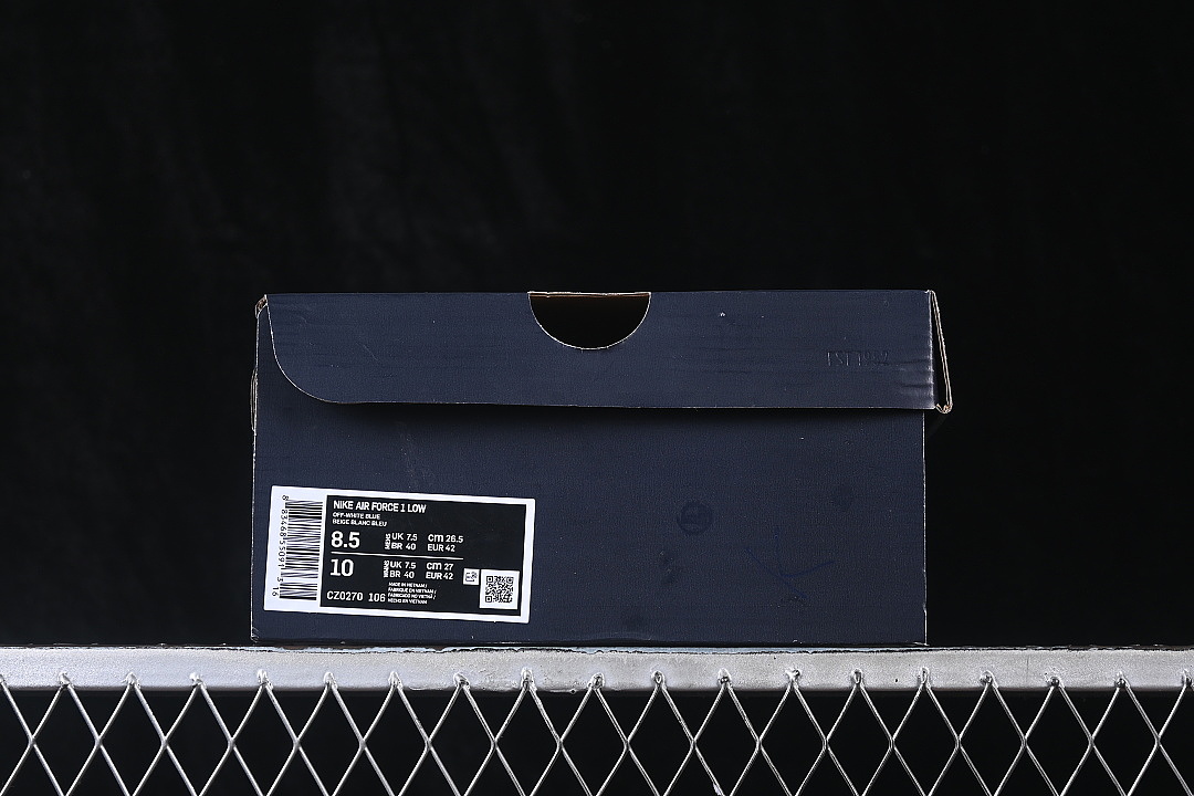 Nike [CZ0270-106]-[AIR FORCE 1 07 LOW CASUAL SNEAKERS NAVY BLUE/GREY]-[WOMAN:36-39]-[MAN:40-45] - Image 11
